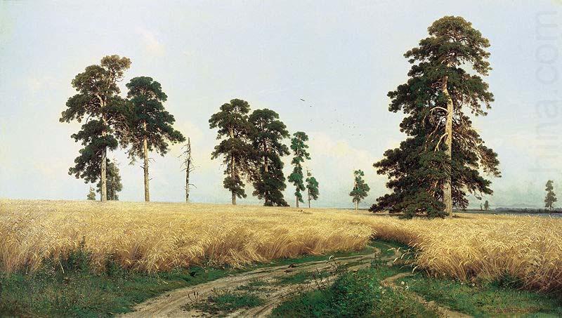 Ivan Shishkin A Rye Field china oil painting image
